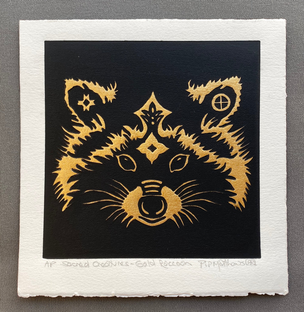 Sacred Creatures - Raccoon Gold